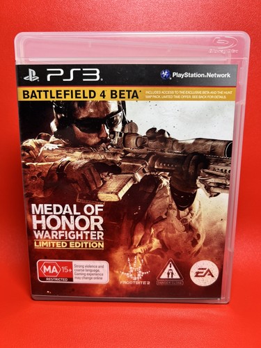 Medal of Honor: Warfighter (2012) PlayStation 3 box
