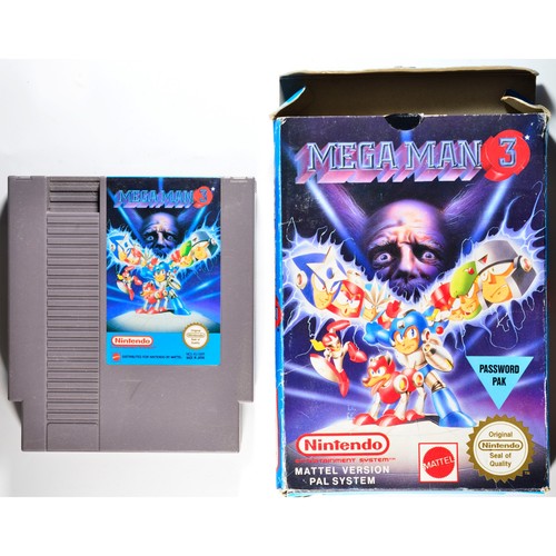 Mega Man 3 (1990) NES box