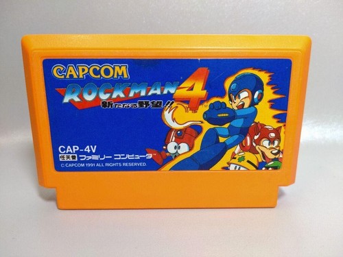 Mega Man 4 (1991) NES box