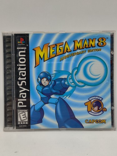 Mega Man 8 (1996) PlayStation box
