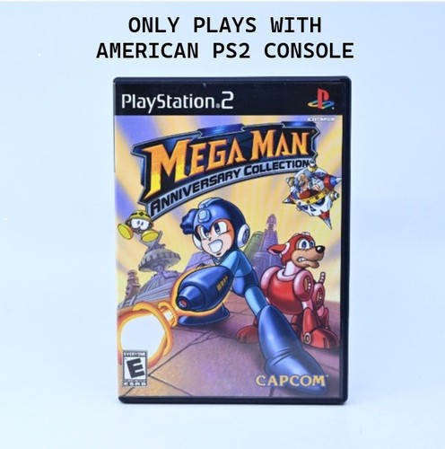 Mega Man Anniversary Collection (2004) PlayStation 2 box