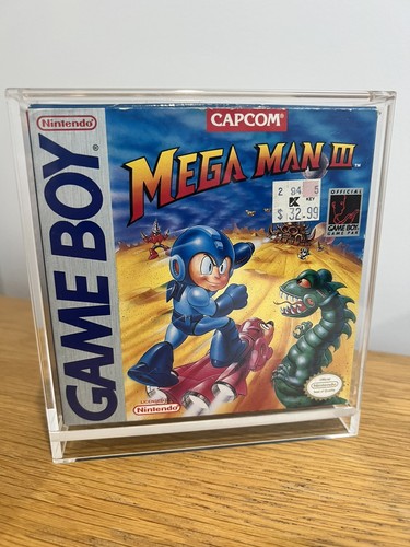 Mega Man III (1992) Game Boy box