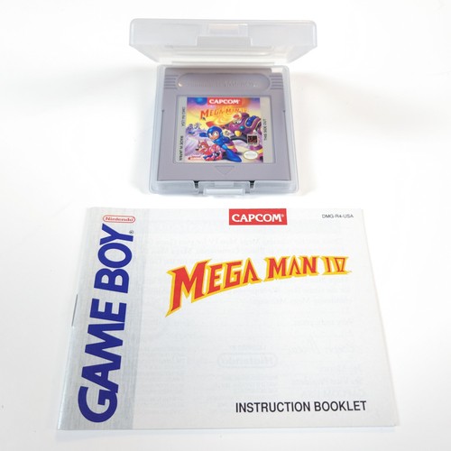 Mega Man IV (1993) Game Boy box