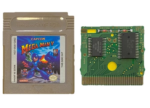 Mega Man V (1994) Game Boy box