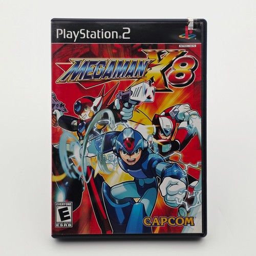 Mega Man X8 (2004) PlayStation 2 box