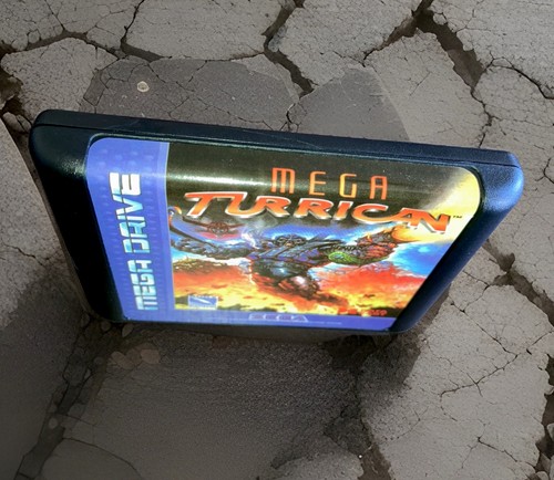 Mega Turrican (1994) Amiga box