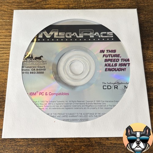 MegaRace (1993) 3DO box