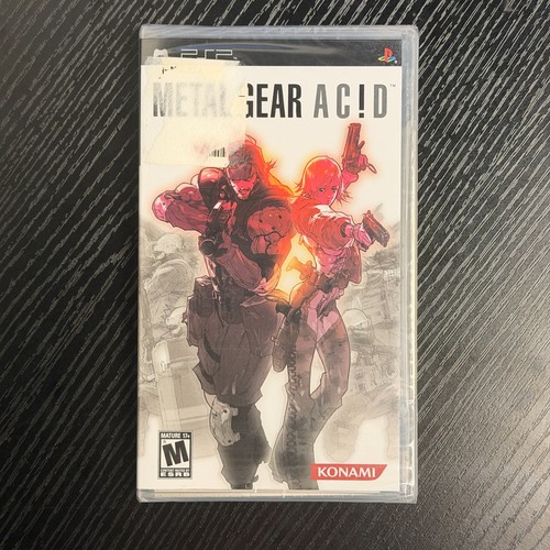 Metal Gear Acid (2004) PlayStation Portable box