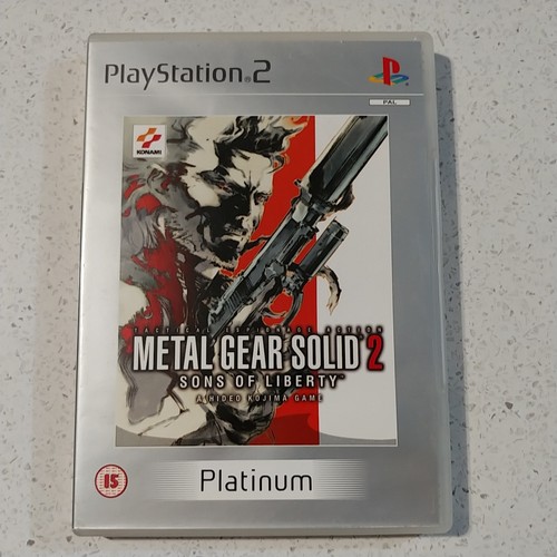 Metal Gear Solid 2: Sons of Liberty (2001) PlayStation 2 box