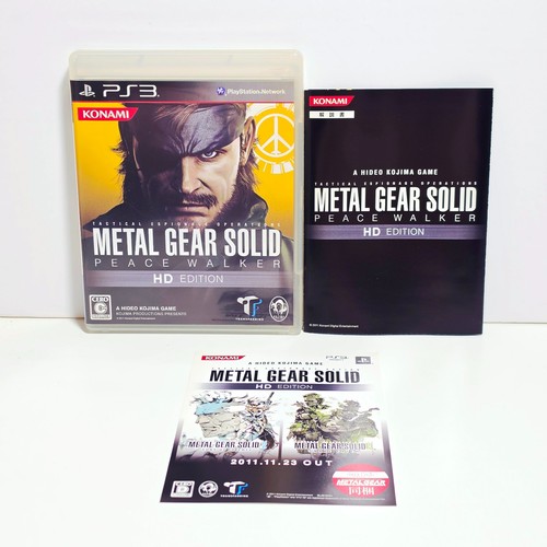 Metal Gear Solid: Peace Walker (2010) PlayStation 3 box