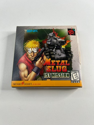Metal Slug 1st Mission (1999) Neo Geo Pocket Color box