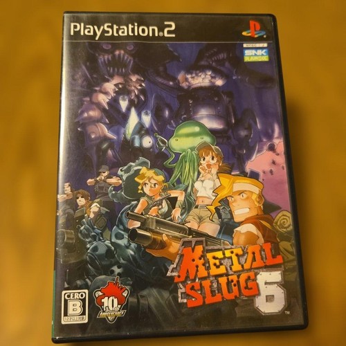 Metal Slug 6 (2006) PlayStation 2 box