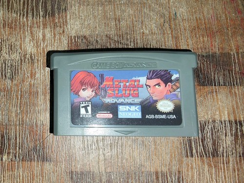 Metal Slug Advance (2004) Game Boy Advance box