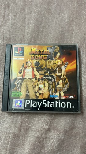 Metal Slug X (1999) PlayStation 2 box