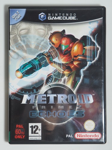 Metroid Prime 2: Echoes (2004) GameCube box