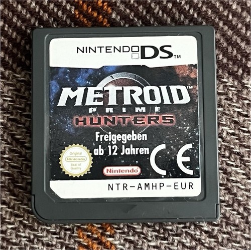 Metroid Prime Hunters (2006) Nintendo DS box
