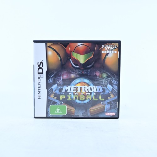 Metroid Prime Pinball (2005) Nintendo DS box