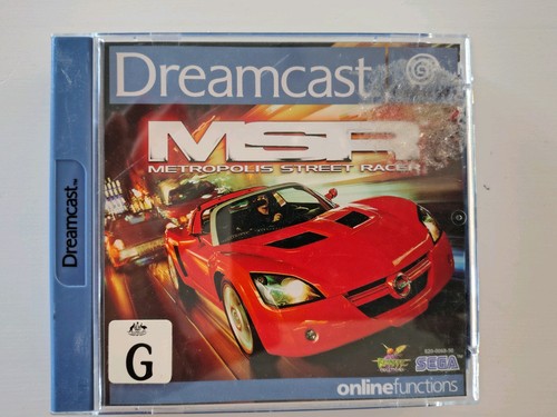 Metropolis Street Racer (2000) Dreamcast box