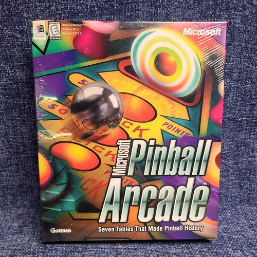 Microsoft Pinball Arcade (1998) Windows box