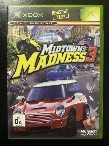 Midtown Madness 3 (2003) Xbox box