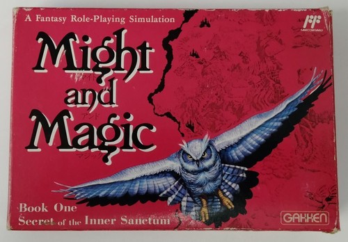 Might and Magic Book One: The Secret of the Inner Sanctum (1990) TurboGrafx-16 / PC Engine box