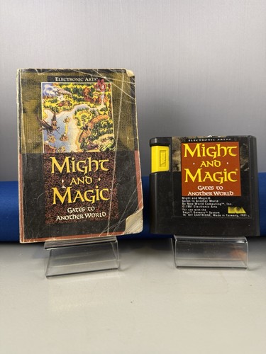 Might and Magic II: Gates to Another World (1988) Mega Drive box