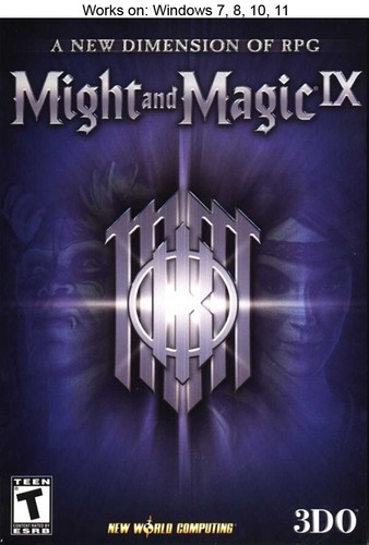 Might and Magic IX (2002) Windows box