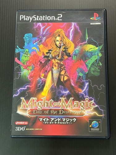 Might and Magic VIII: Day of the Destroyer (2000) PlayStation 2 box
