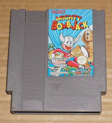 Mighty Bomb Jack (1986) Arcade box