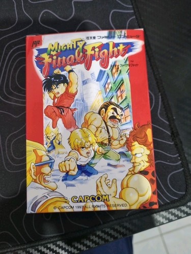 Mighty Final Fight (1993) NES box