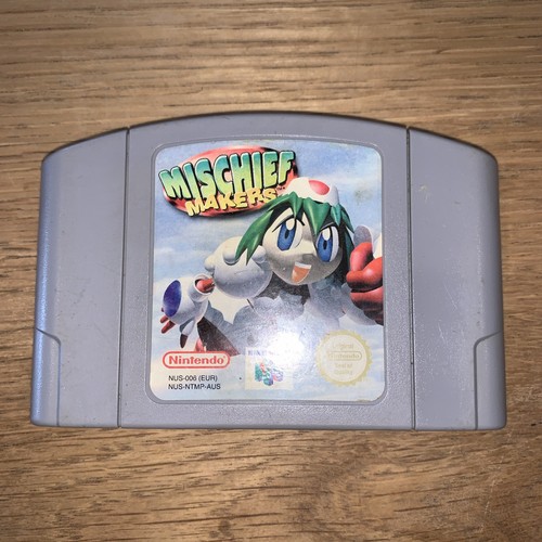 Mischief Makers (1997) Nintendo 64 box