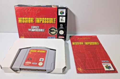 Mission: Impossible (1998) PlayStation box