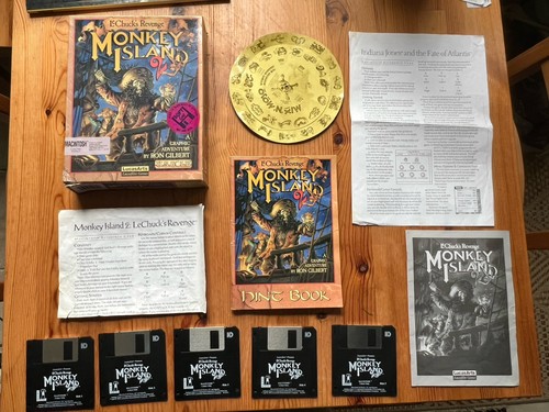 Monkey Island 2: LeChuck's Revenge (1991) DOS box