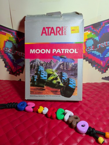 Moon Patrol (1982) Arcade box