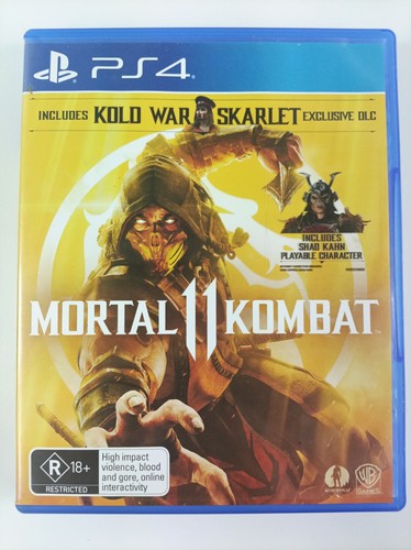 Mortal Kombat 11 (2019) Nintendo Switch box
