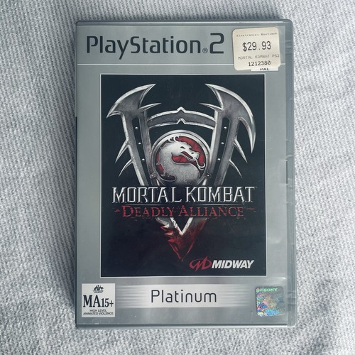 Mortal Kombat: Deadly Alliance (2002) Game Boy box