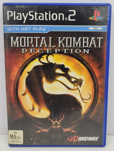 Mortal Kombat: Deception (2004) GameCube box