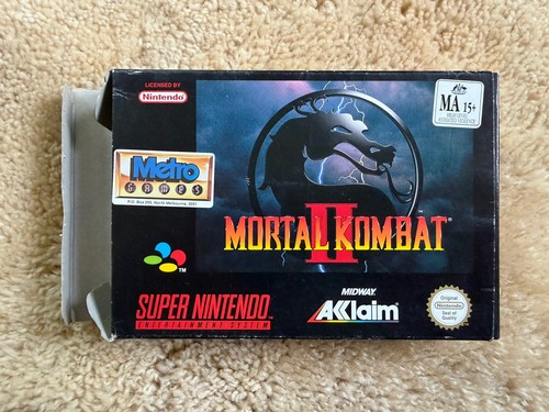 Mortal Kombat II (1993) Arcade box