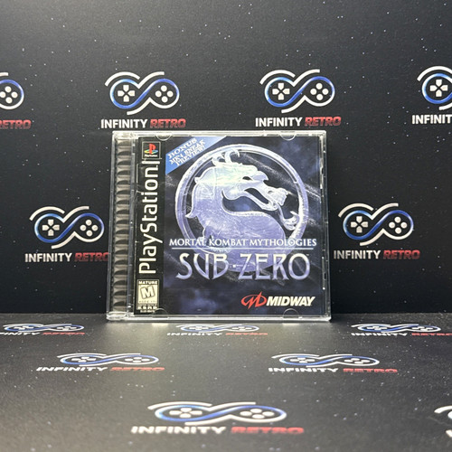 Mortal Kombat Mythologies: Sub-Zero (1997) Mega Drive box