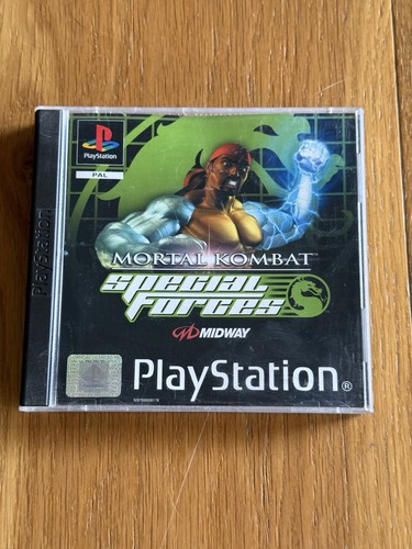 Mortal Kombat: Special Forces (2000) PlayStation box