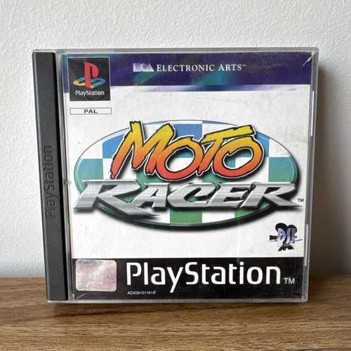 Moto Racer (1997) PlayStation box