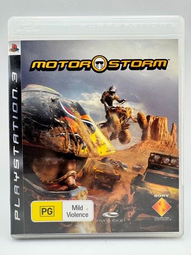 MotorStorm (2006) PlayStation 3 box