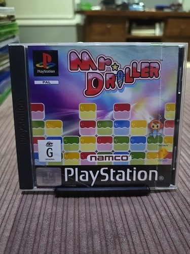 Mr. Driller (2000) PlayStation box