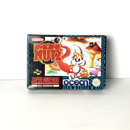 Mr. Nutz (1994) SNES box
