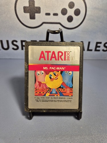 Ms. Pac-Man (1982) Atari 2600 box