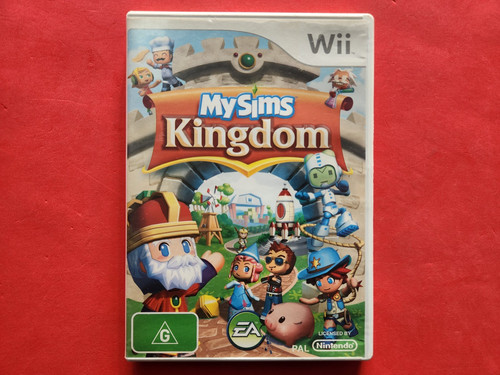 MySims Kingdom (2008) Wii box