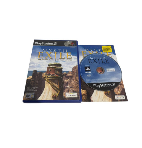 Myst III: Exile (2001) PlayStation 2 box