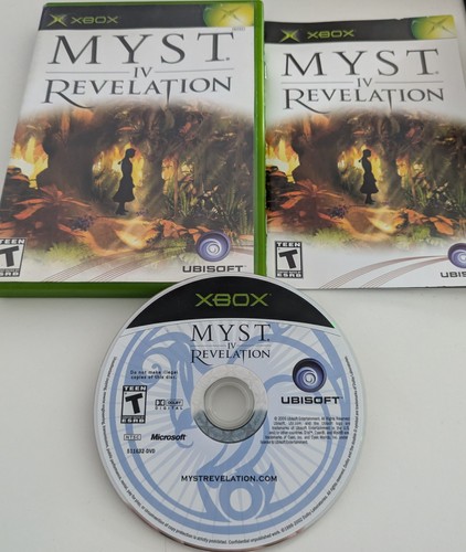 Myst IV: Revelation (2004) Xbox box