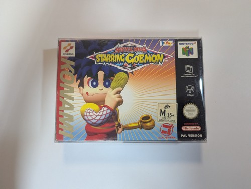 Mystical Ninja Starring Goemon (1997) Nintendo 64 box