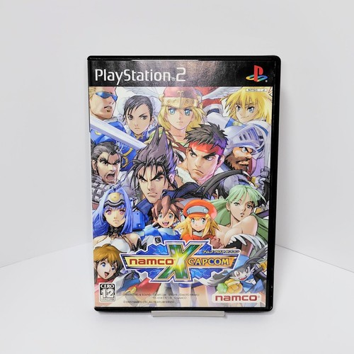 Namco × Capcom (2005) PlayStation 2 box